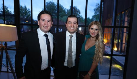  Aldo Partida, Rubén Ortiz y Ale Ríos.
