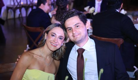  Valentina Treviño y Javier Mena.
