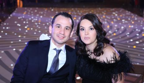  Jaime Valdés y Thalía González.