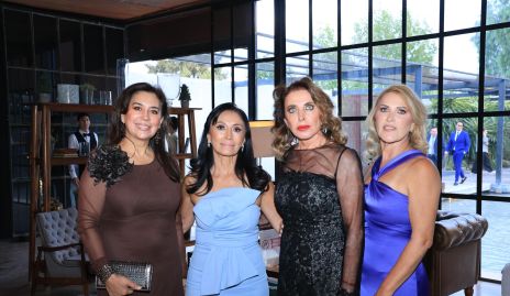  Verónica García, Olga Muñoz, Fátima Joseph y Claudia Pineda.