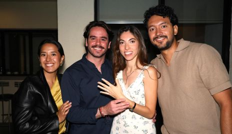  Caro Ávila, Eduardo Álvarez, Ana Karen Torres y Andrés Siller.