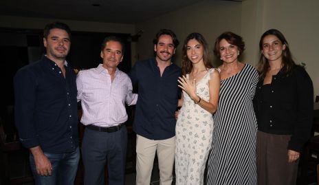  Miguel Álvarez, Miguel Álvarez, Eduardo Álvarez, Ana Karen Torres, Lupita Bárcena y Cristi Jerez.