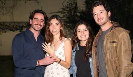 Eduardo Álvarez, Ana Karen Torres, Claudia Miranda y Marcos Del Valle.