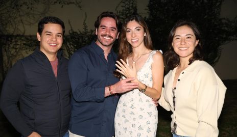  Luis Gonzales, Eduardo Álvarez, Ana Karen Torres y Vale Herrera.