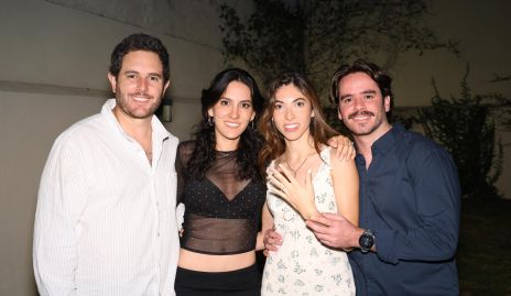  Carlos Del Valle, Claudia Díaz de León, Ana Karen Torres y Eduardo Álvarez.