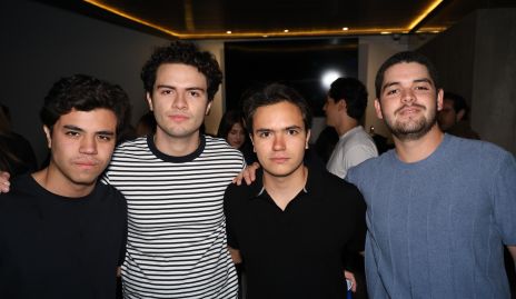  Juan Manuel Gómez, Alejandro Arteaga, Javi Herrera y Pato Vera.