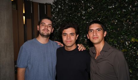  Patricio Vera, Juanma Gómez y Jesús Conde.