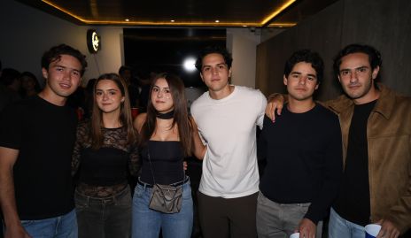  Leo Rico, Luli Nieto, Natalia Posadas, Emilio Delgado, Diego Gallegos y Diego Domínguez.