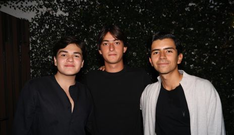  Pepe Barrón, Sebastián Veliz y Mario Veliz 