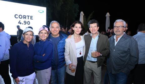 Daniela e Ivette Coulon, Jorge Villarreal, Paulina Vivanco, Héctor Salas y Jerónimo Gómez.