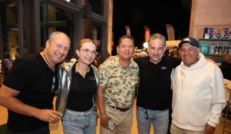  Edgardo Belgodere, Fanny Espinosa, Héctor Rueda, Rodrigo Veytia y Carlos Buendía.