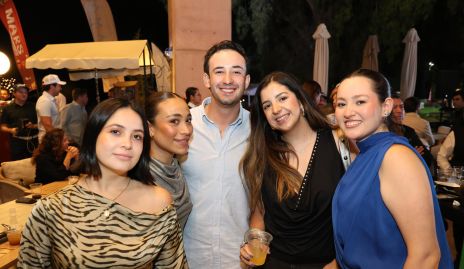  Sofía Mercado, Eva Bárbara Arrieta, Alex Romero, Ana Miranda y Daniela Briseño.