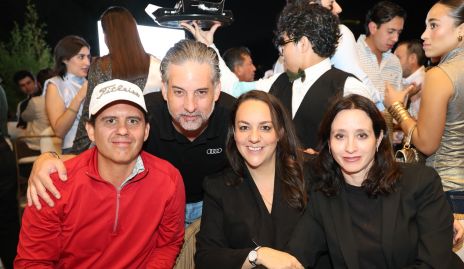  Carlos Rangel, Rodrigo Veytia, Julieta Garelli y Lula Valdés.
