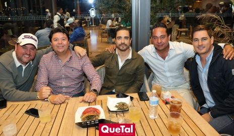  José Leos, Daniel Zollino, José Luis Villaseñor, Ángel Torres y Carlos Abella.