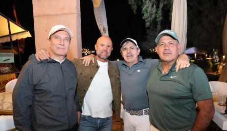  Federico Alcalde, Werner Heinze, Gerardo Valle y Omar Gutiérrez.