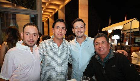  Armando Bermea, Francisco Ávila, Alejandro Romero y Adrián Garza.