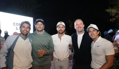  José Luis Leiva, Claudio Meade, Salim Abud, Armando de la Parra y Sebastián Garza.