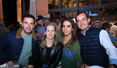  Ricardo Berrones, Lizet Montejano, Fer Castillo y Christian Almazán.