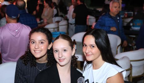  María Emilia Gómez, Julieta Veytia y Paula Morales.