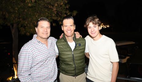  Javier Vallejo, Sergio Zapata y Luis Manuel Vallejo.
