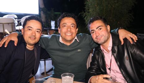  Gerardo Gómez, José Clemente Guerrero y Jorge Leos.