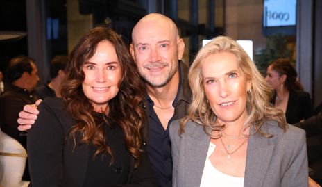  Paulina Quiroz, Roberto García y Claudia Quiroz.