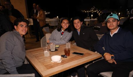  Pablo Trujillo, María José González, Andrés Trujillo y Everardo Esparza.