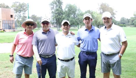  Ricardo Andrés, Héctor Hernández, Clemente Guerrero, Francisco Ávila y Salomón Dip.