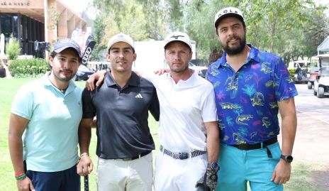  Luis Alejandro González, Juan Pablo Echeverría, Andrés Meade y Raúl Castañeda.