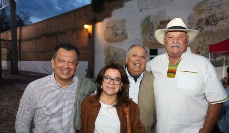  Antonio Aguilar, Coqui Aguilar, Gabriel Saucedo y Chepo Ortuño.