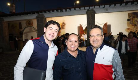  Mauricio Ruiz, Sandra Pisaña y Jesús Ruiz.