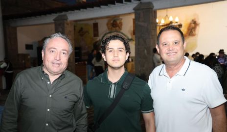  Paco Jara, Carlos Alonso y Juan Barrera.