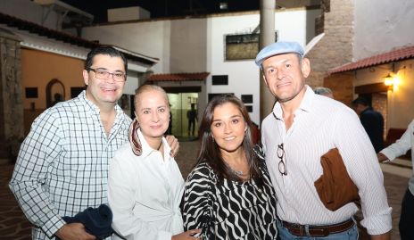  Pablo Pérez, Rocío de Alba, Mayra Hapshire y Luis Rentería.