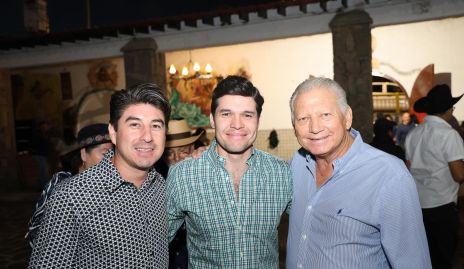  Rodolfo Jorge, Eduardo Becerra y Mario Zulaica.