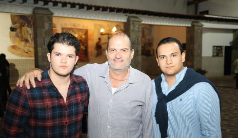  Emiliano Hurtaza, Ernesto y Rafael Hurtaza.