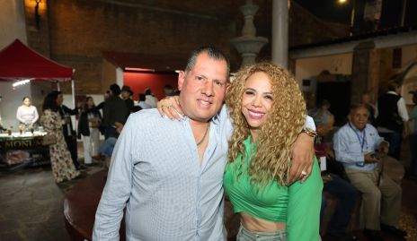  Salim Tame y Karla Saldierna.