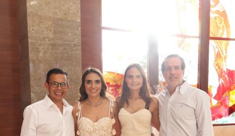  Emmanuel Díaz de León, Griselda Casas, Miriam García y Herbert Trampe.