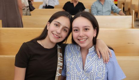  Gaby Sarquis y Sofía González.