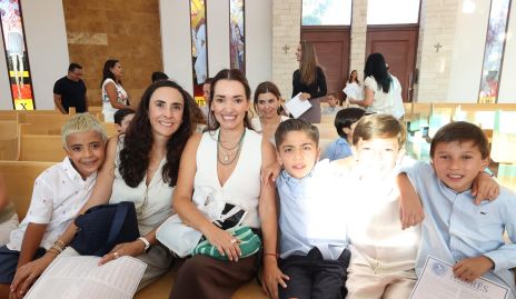  Eugenio Gutiérrez, Regina Ibáñez, Paloma González, Diego Medina, Cristóbal Artolózaga y Joaquín.