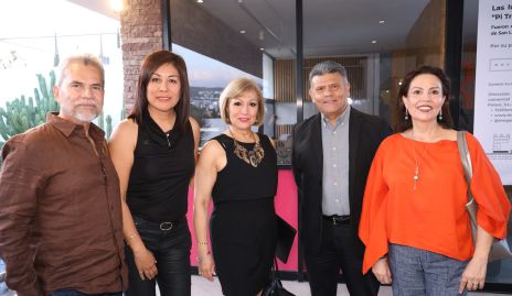  Marco, Silvia Sánchez, Ceci Gallegos, Eduardo Briones y Lupita López.