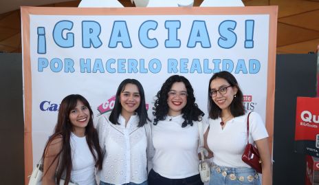  Paulina Muñoz, Andrea Silva, Divani Valladares y Cynthia Hernández.