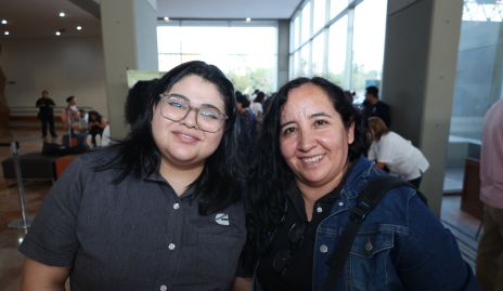  Viridiana García y Eugenia Tristán.