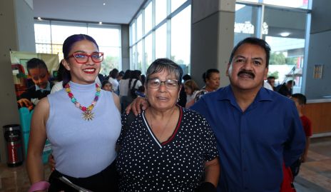  Adriana García, Angélica Tristán y Jorge Guzmán.