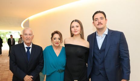  Ricardo Cruz, Paulina Crespo, Yolanda y Héctor Pagaza.