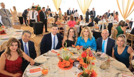 Gaby Flores, Luis Fonseca, Javier Dávila, Martha Chalita, Carmenchu, Roberto y Yolanda Puga.