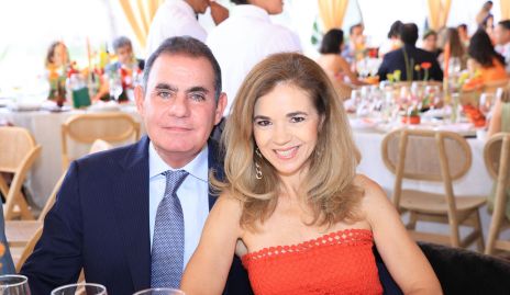  Eduardo Zendejas y Sigrid Werge.
