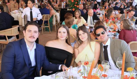  Jorge Orsilles, Heili Cruz, Paulina Crespo y Héctor Pagasa.