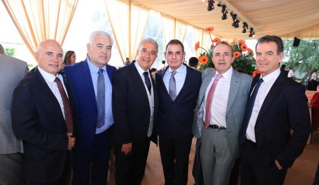  Tomás Alcalde, Sergio Ramírez, Oscar Villarreal, Eduardo Zendejas, Gerardo Valle y Keko Mendizábal.