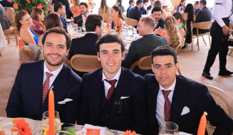  Miguel Díaz, Diego y Luis Miguel Saiz.