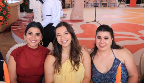  Cecilia Sánchez, Sofía Rivera y Fer Martínez.